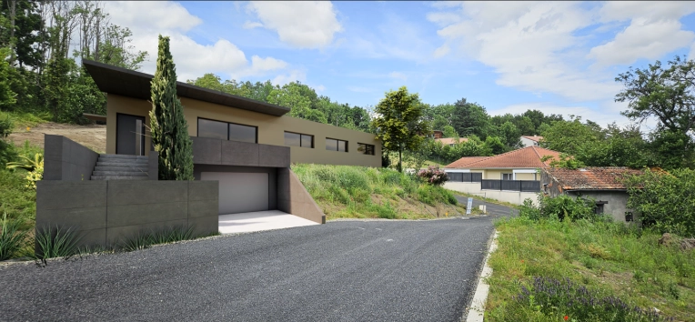 Maison individuelle, Construction neuve, Plan, Permis de construire