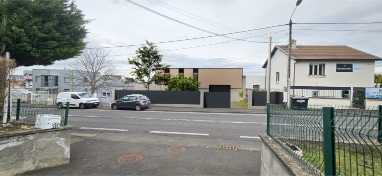 Commerce, Construction neuve, Plan, Permis de construire
