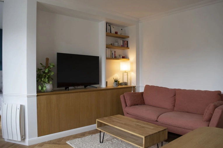 Transformation, Appartement, Rénovation, Architecture d’intérieur, Contemporain