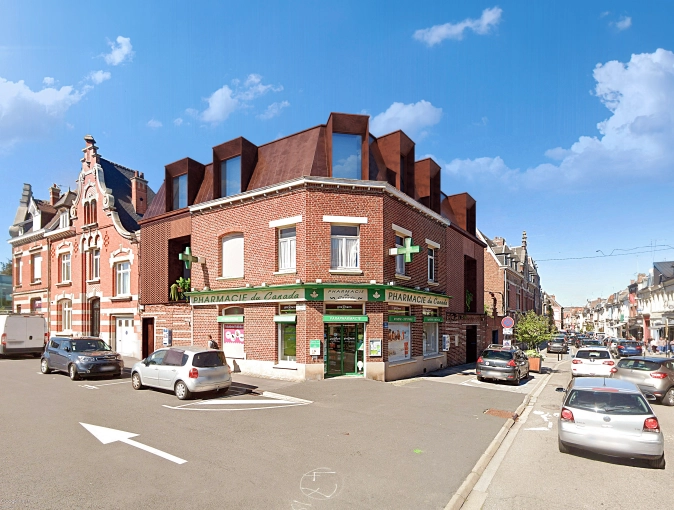 Surélévation, Bâtiment professionnel, Rénovation, Architecture d’intérieur, Extension, Construction neuve, Étude de faisabilité, Réhabilitation, Rénovation énergétique, Plan, Conseil