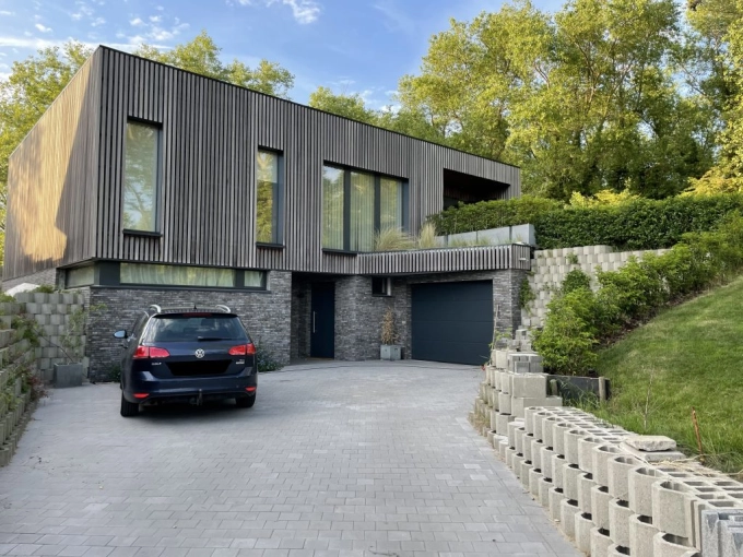Terrasse, Maison individuelle, Maison passive / écologique, Chalet / Maison en bois, Maison connectée (domotique), Maison de campagne, Construction neuve, Contemporain