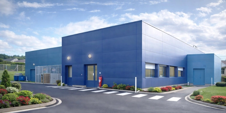 Bâtiment professionnel, Bureau, Bâtiment industriel, Construction neuve, Contemporain