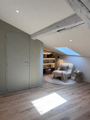 Apartment, Renovation, Interior Architecture & Design, Energy renovation, Attic, Design / Plans, Construction Management, Consulting