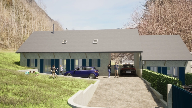 Maison individuelle, Maison de campagne, Construction neuve, Carport, Plan, Permis de construire, Visite conseil avant achat