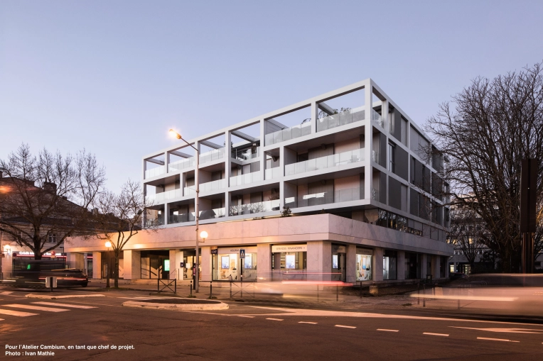 Transformation, Surélévation, Résidentiel collectif, Extension, Rénovation énergétique, Contemporain