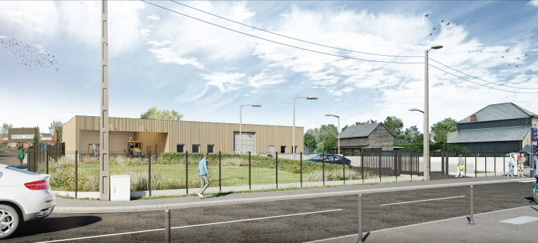 Bâtiment professionnel, Construction neuve, Suivi de chantier