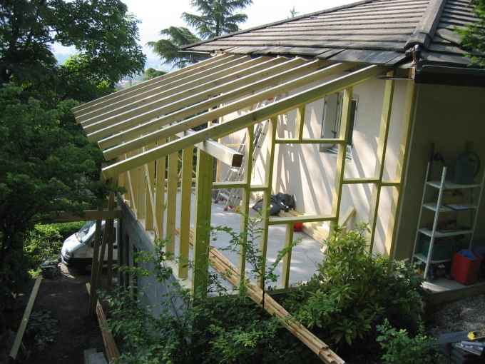 Single-Family Homes, Chalets / Wooden Houses, Renovation, Extension, contemporary