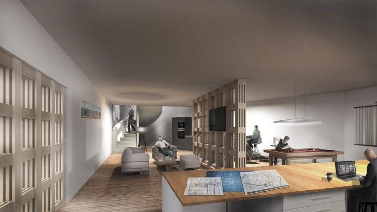 Mise aux normes, Jardin, Terrasse, Bâtiment professionnel, Bureau, Architecture d’intérieur, Construction neuve, Étude de faisabilité, Plan, Conseil