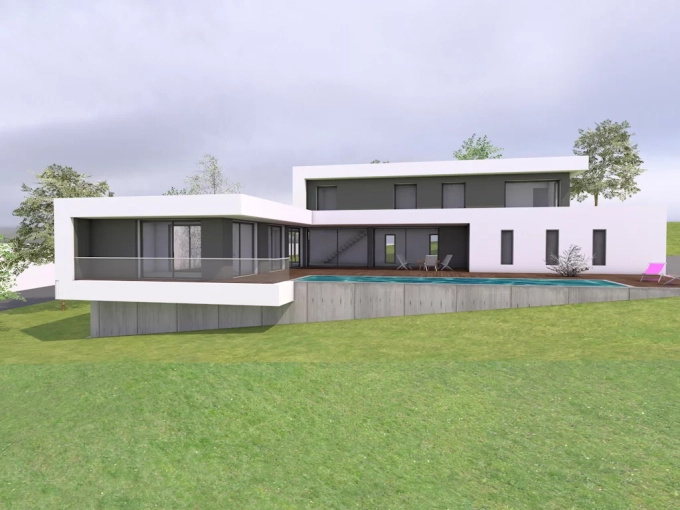 Maison individuelle, Construction neuve, Villa