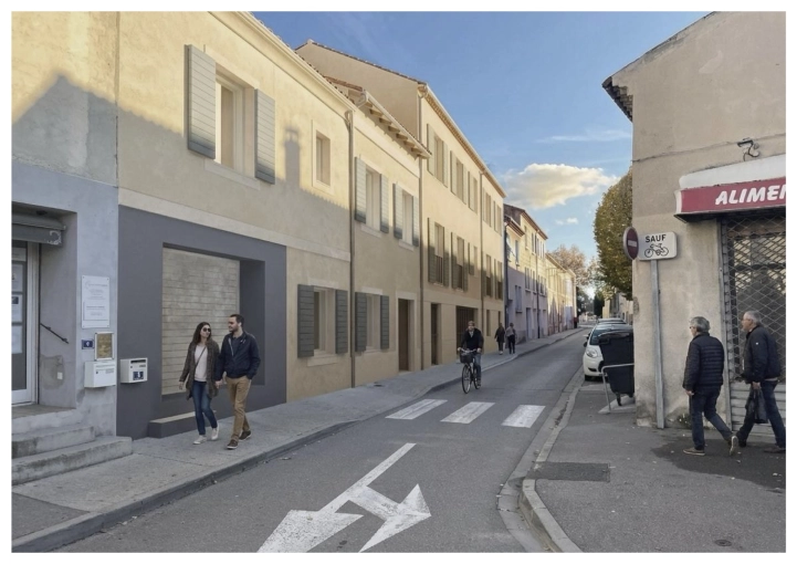 Résidentiel collectif, Construction neuve, Plan, Permis de construire
