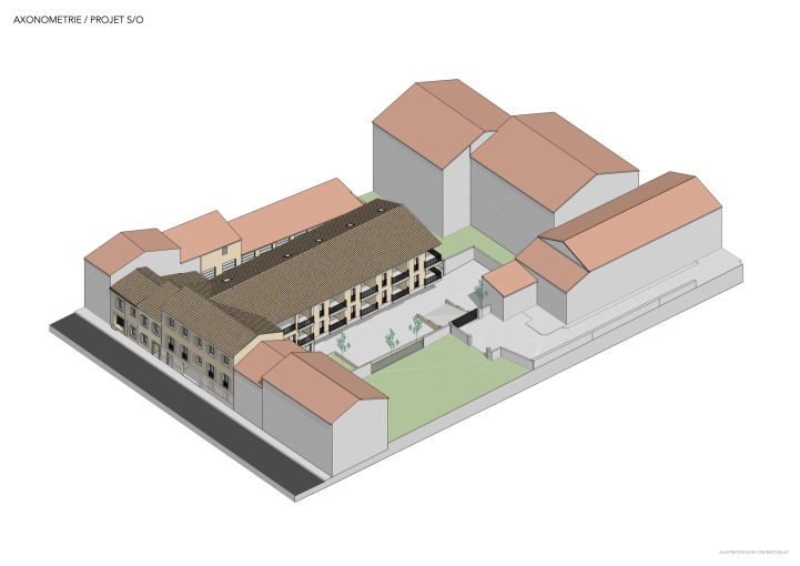 Résidentiel collectif, Construction neuve, Plan, Permis de construire