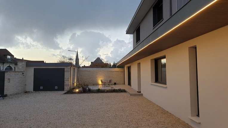 Maison individuelle, Maison passive / écologique, Construction neuve, Villa, Plan, Permis de construire, Suivi de chantier