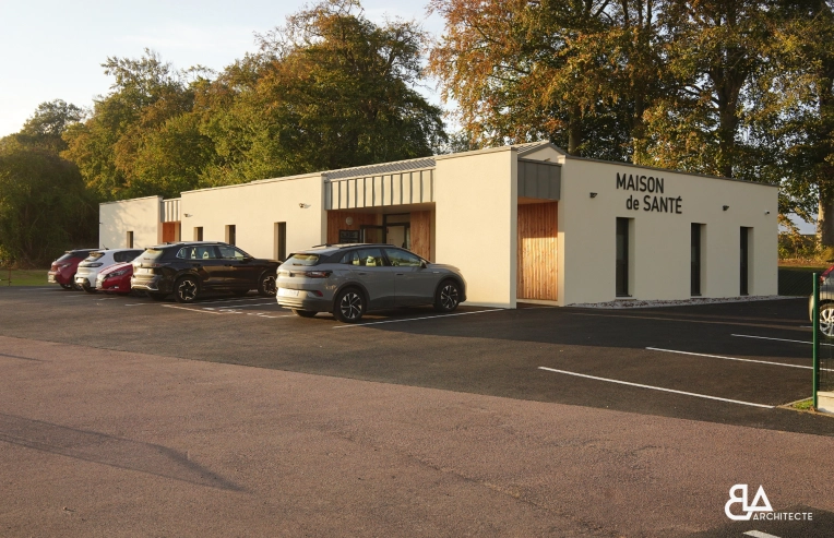 Bâtiment professionnel, Bureau, Construction neuve, Plan, Permis de construire