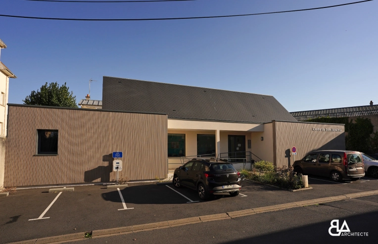 Bâtiment professionnel, Bureau, Construction neuve, Plan, Permis de construire