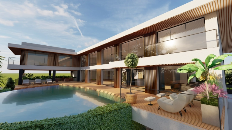 Maison individuelle, Construction neuve, Plan, Permis de construire