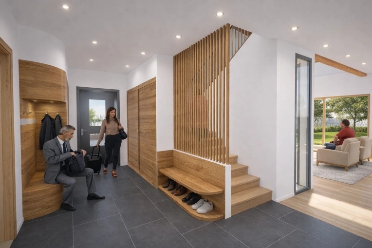 Maison individuelle, Maison passive / écologique, Construction neuve, Permis de construire