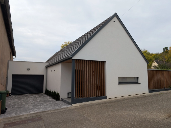 Maison individuelle, Maison passive / écologique, Maison de ville, Construction neuve, Plan, Permis de construire, Conseil