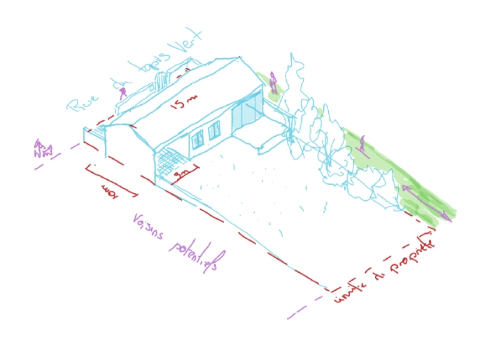 Maison individuelle, Maison passive / écologique, Construction neuve, Plan, Permis de construire, Suivi de chantier, Conseil