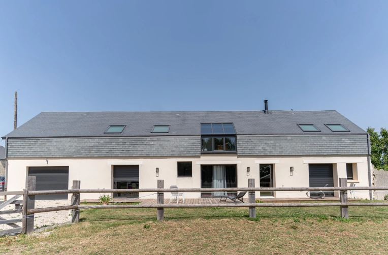 Maison individuelle, Rénovation, Maison de campagne, Plan, Permis de construire