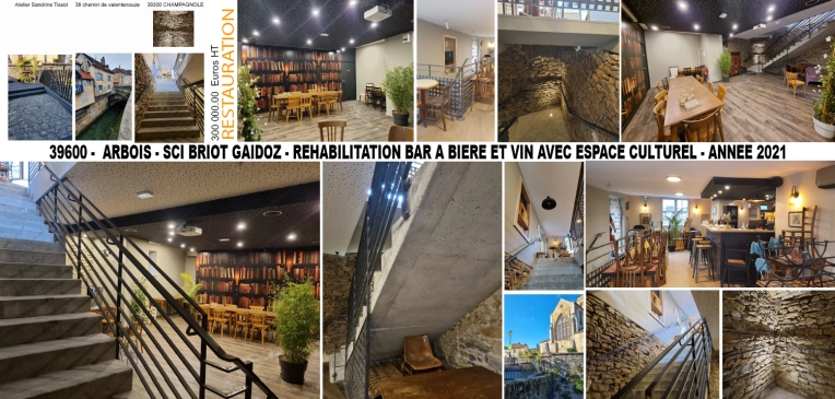 Commerce, Réhabilitation, Plan, Permis de construire, Suivi de chantier, Conseil, Déclaration de travaux