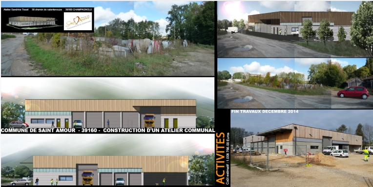 Bâtiment professionnel, Bâtiment industriel, Plan, Permis de construire, Suivi de chantier, Déclaration de travaux