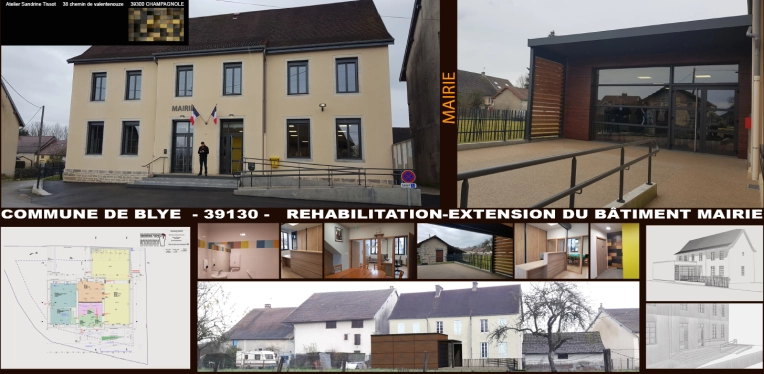 Bâtiment accueillant du public (ERP), Étude de faisabilité, Réhabilitation, Rénovation énergétique, Plan, Permis de construire, Suivi de chantier, Conseil, Déclaration de travaux