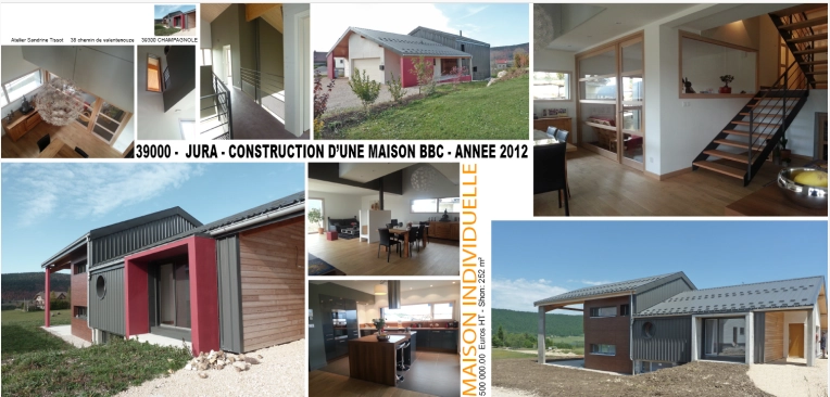 Maison individuelle, Maison passive / écologique, Maison de ville, Maison de campagne, Construction neuve, Garage, Plan, Permis de construire, Suivi de chantier, Conseil, Déclaration de travaux