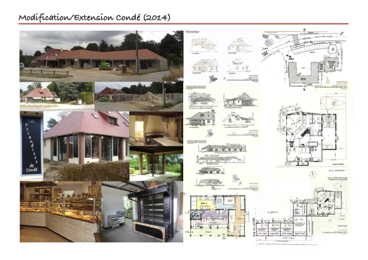 Transformation, Commerce, Rénovation, Extension, Plan, Permis de construire, Conseil, Visite conseil avant achat