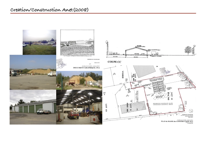 Transformation, Bâtiment professionnel, Hangar, Rénovation, Plan, Permis de construire