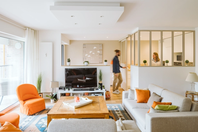 Appartement, Rénovation, Architecture d’intérieur, Étude de faisabilité, Réhabilitation, Plan, Suivi de chantier