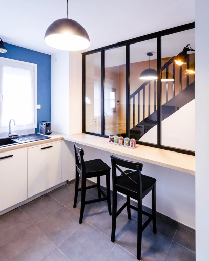 Appartement, Rénovation, Architecture d’intérieur, Réhabilitation, Plan, Suivi de chantier