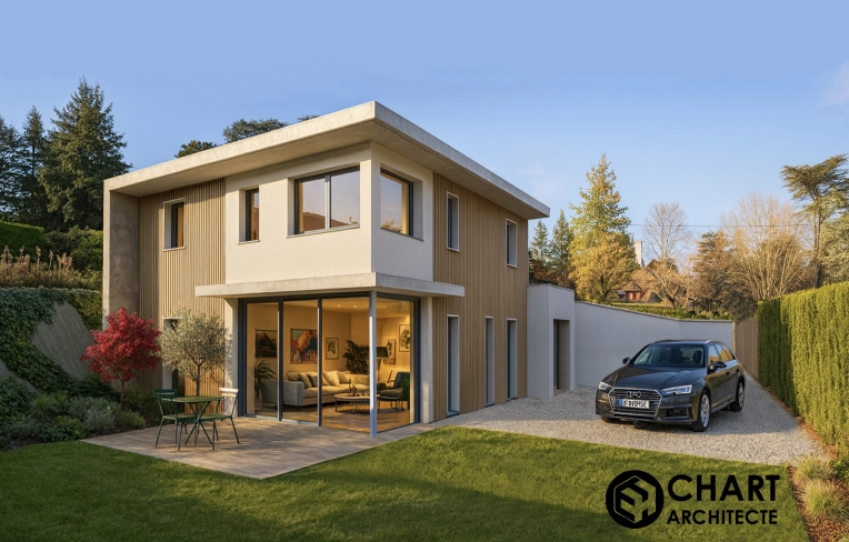 Maison individuelle, Maison passive / écologique, Chalet / Maison en bois, Construction neuve, Villa, Permis de construire, Suivi de chantier