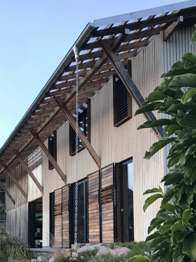 Jardin, Terrasse, Maison individuelle, Maison passive / écologique, Chalet / Maison en bois, Maison de campagne, Construction neuve, Plan, Permis de construire, Suivi de chantier, Déclaration de travaux