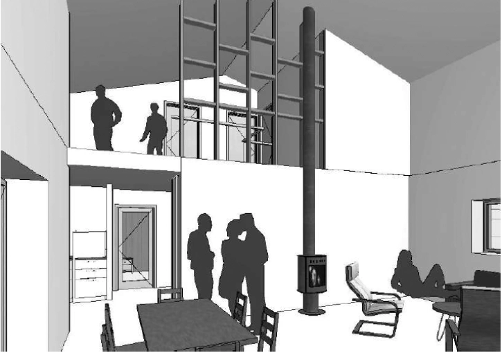 Maison individuelle, Maison passive / écologique, Chalet / Maison en bois, Maison de campagne, Architecture d’intérieur, Construction neuve, Plan, Permis de construire