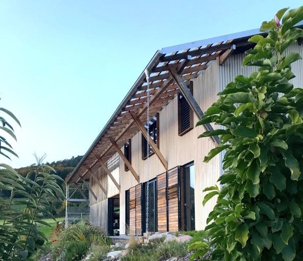 Landscape Architecture, Patios & Terraces, Single-Family Homes, Passive House / Eco-friendly, Chalets / Wooden Houses, Country Homes, New Build, Design / Plans, Planning permission application, Construction Management, Preliminary works declaration