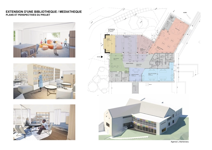 Bâtiment accueillant du public (ERP), Rénovation, Extension, Étude de faisabilité, Réhabilitation, Plan