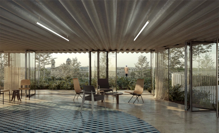 Conversion, Vertical expension, Commercial - industrial, Offices, Renovation, Design / Plans