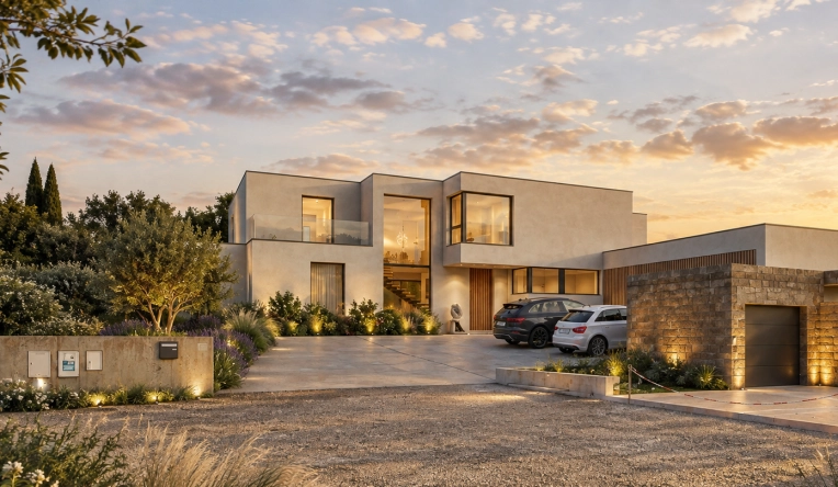 Single-Family Homes, New Build, Villa, Design / Plans, Planning permission application