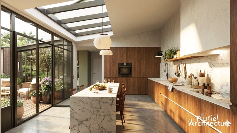 Single-Family Homes, Townhouses, Extension, Design / Plans, Planning permission application