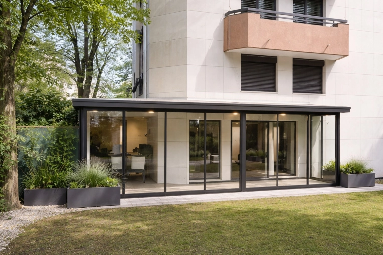 Extérieur, Extension
