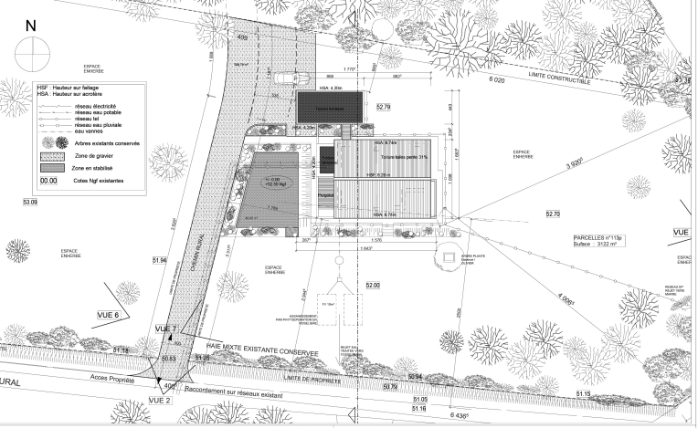 Jardin, Extérieur, Construction neuve, Permis de construire