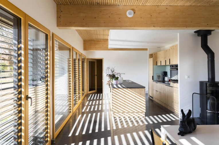 Jardin, Terrasse, Maison individuelle, Maison passive / écologique, Chalet / Maison en bois, Maison de campagne, Architecture d’intérieur, Construction neuve, Plan, Permis de construire, Suivi de chantier, Conseil