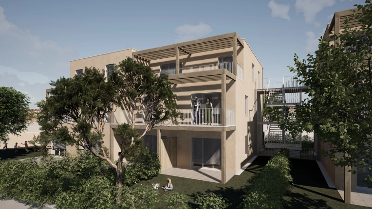 Jardin, Terrasse, Résidentiel collectif, Construction neuve, Plan, Permis de construire, Suivi de chantier, Conseil
