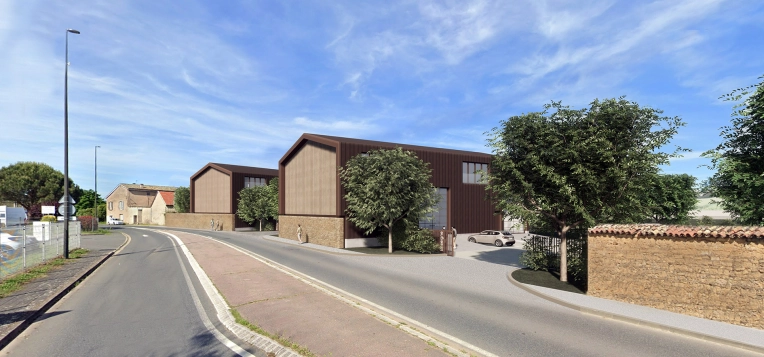 Jardin, Terrasse, Bâtiment professionnel, Bureau, Hangar, Bâtiment industriel, Construction neuve, Plan, Permis de construire, Conseil