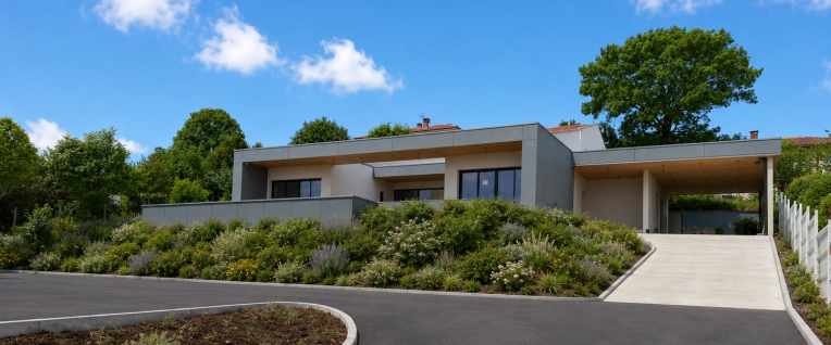 Maison individuelle, Maison passive / écologique, Maison connectée (domotique), Piscine, Construction neuve, Villa, Carport, Plan, Permis de construire, Suivi de chantier