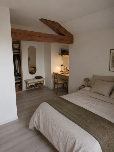 Transformation, Appartement, Rénovation, Aménagement combles, Plan, Suivi de chantier, Déclaration de travaux