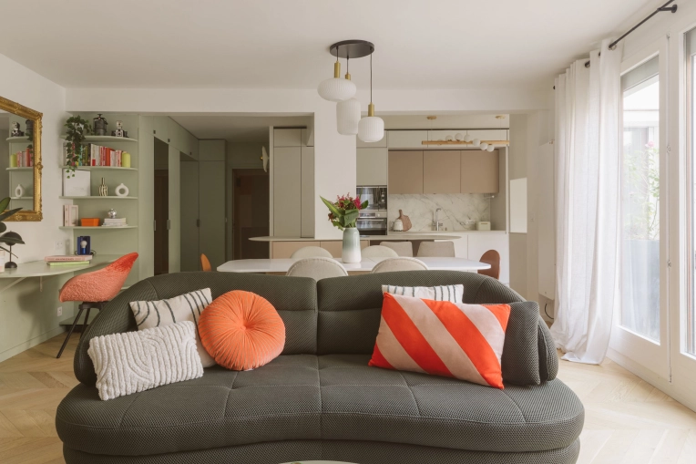 Transformation, Appartement, Rénovation, Architecture d’intérieur, Plan, Suivi de chantier