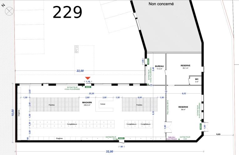 Mise aux normes, Bâtiment accueillant du public (ERP), Rénovation, Plan
