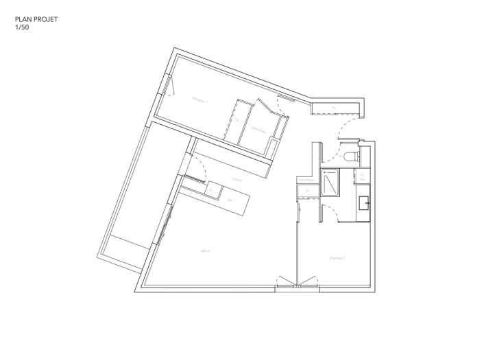 Appartement, Rénovation, Plan, Conseil