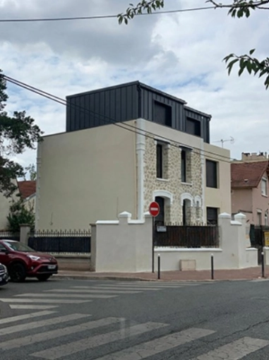 Transformation, Surélévation, Maison individuelle, Piscine, Architecture d’intérieur, Extension, Rénovation énergétique, Villa, Plan, Permis de construire, Suivi de chantier, Conseil